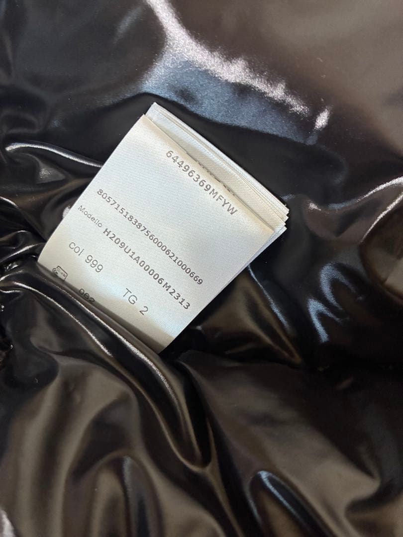 美品⭐︎MONCLER GENIUS × FRAGMENT ダウンベスト 黒　2