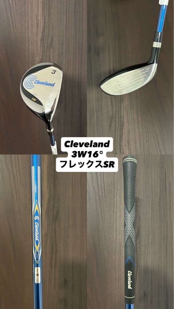 【おしゃれ】　Wilson ゴルフクラブセット　Cleveland MIZUNO
