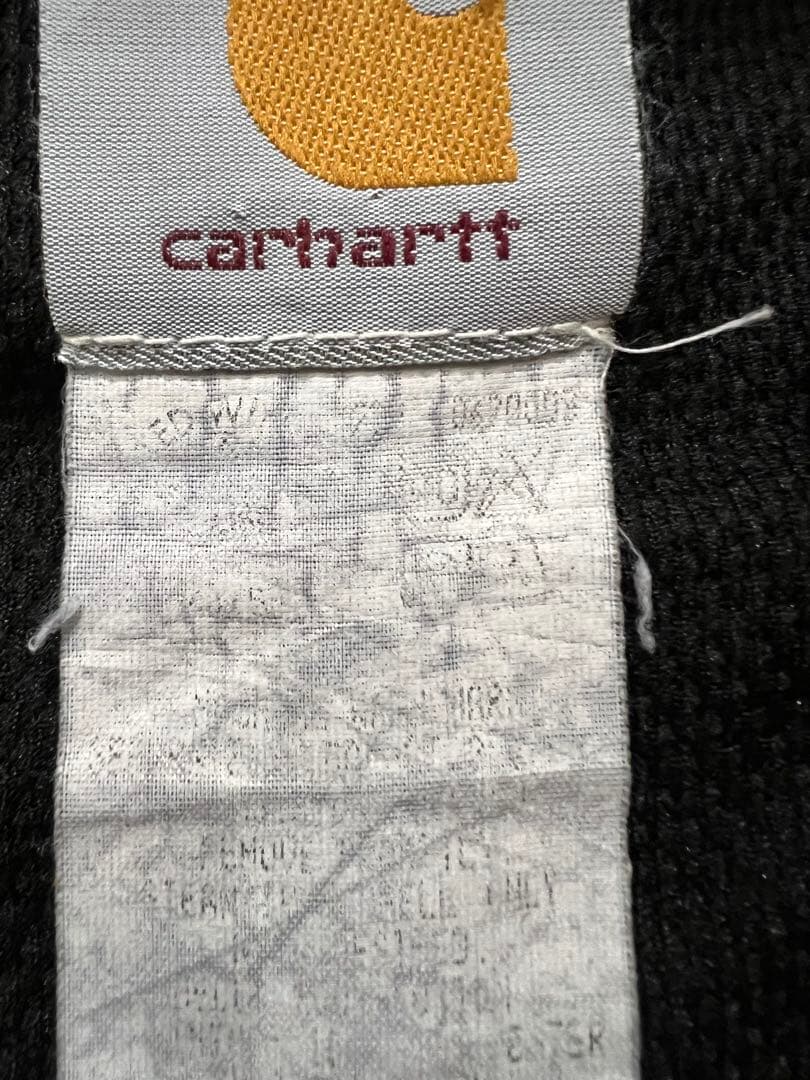 carhartt 90s 星タグ　アクティブジャケット　企業ロゴ