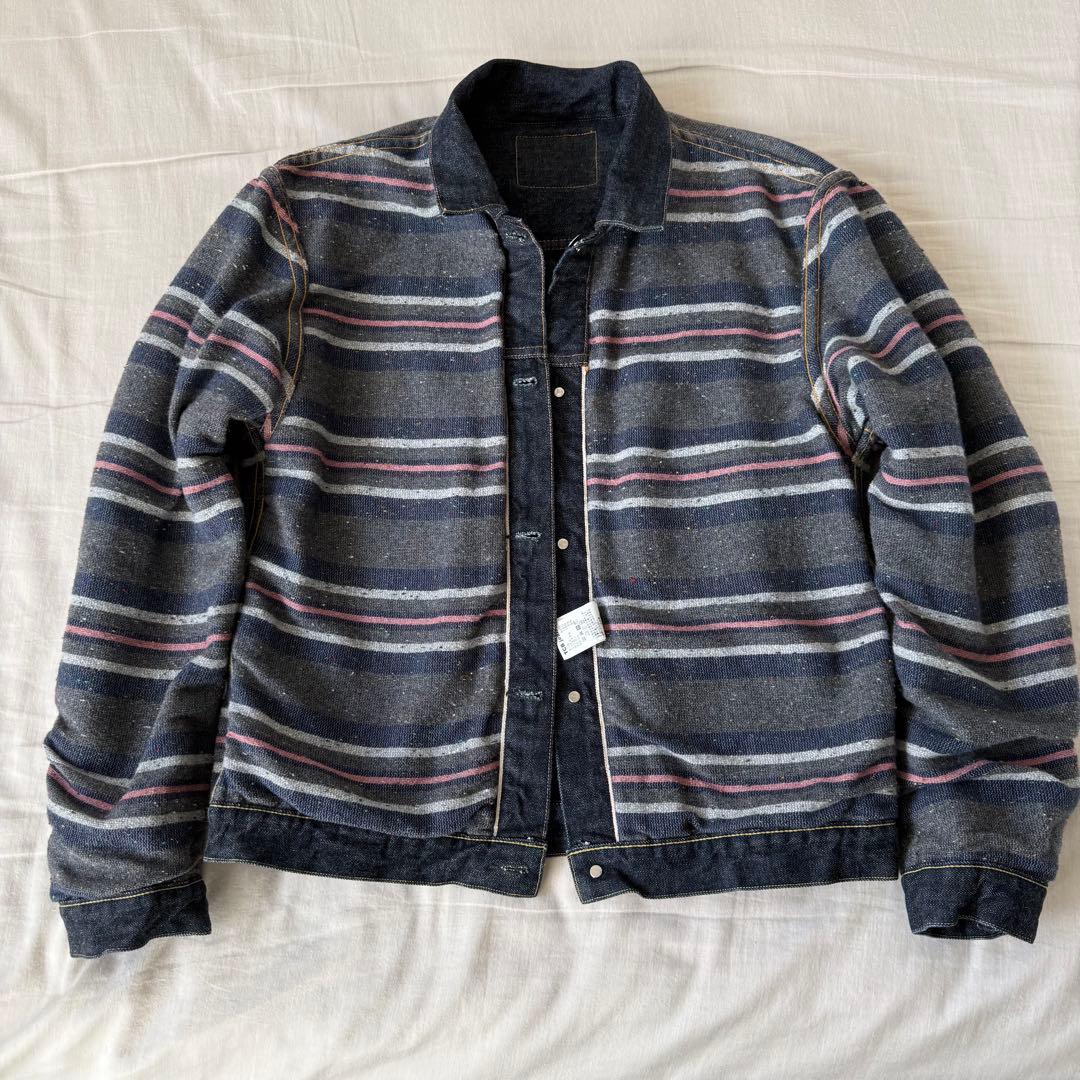 【限定】 TCB jeans ウールライナー 50’s デニムジャケット 44