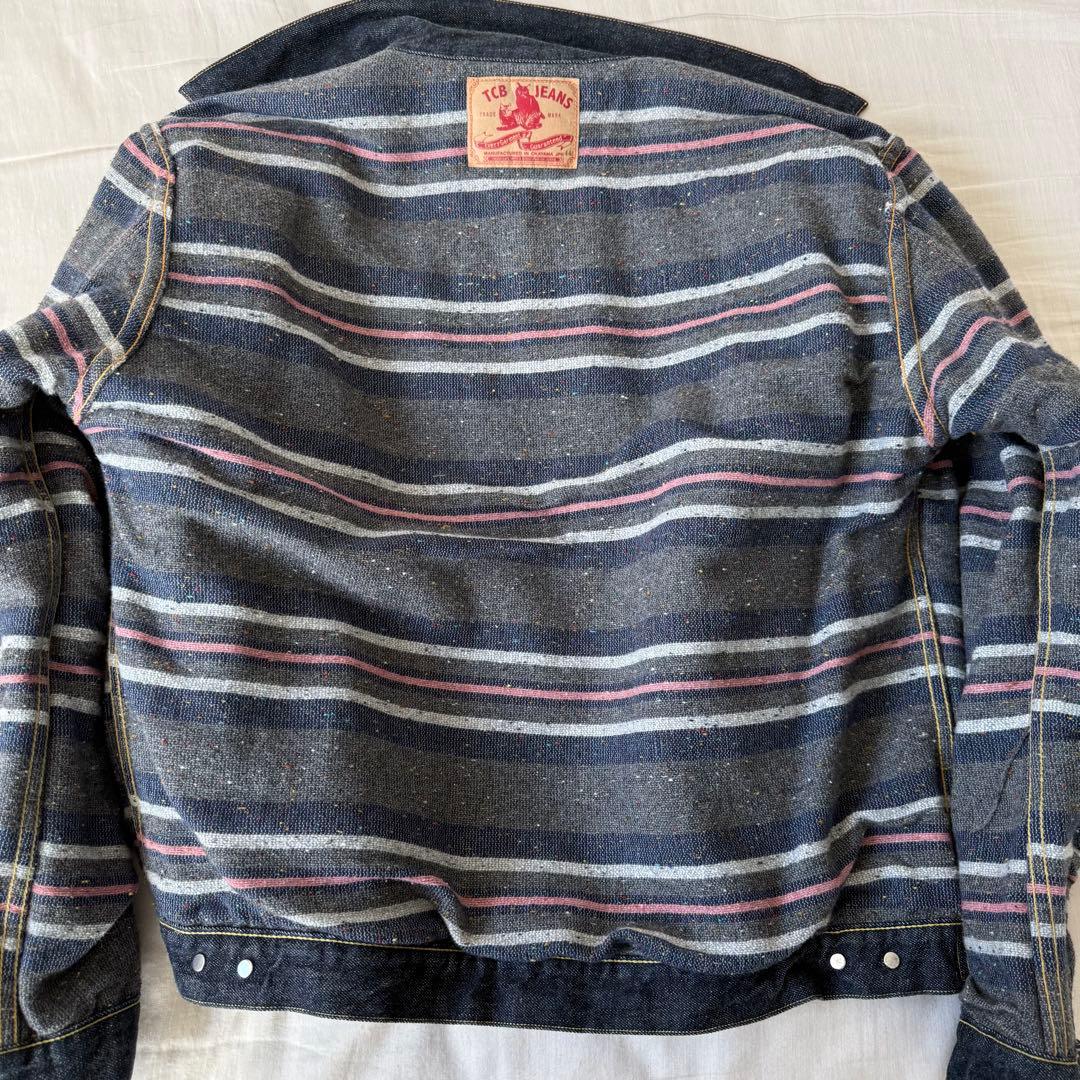 【限定】 TCB jeans ウールライナー 50’s デニムジャケット 44