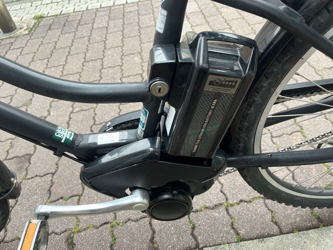 ちゃま　【引取限定】HYDEEⅡ 電動アシスト自転車 チャイルドシート付き
