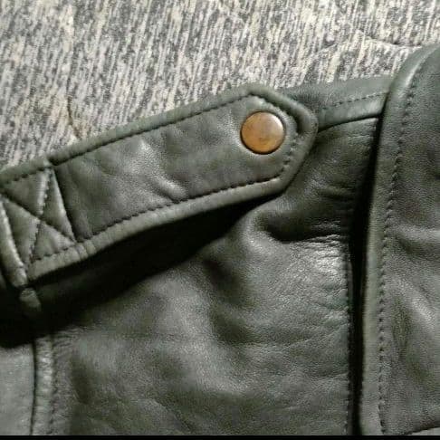 希少カラー vintage 本革 ダブルライダース ジャケット M ラムレザー