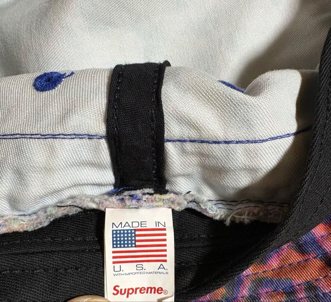 帽子 Supreme Classic Logo Crusher Leopard