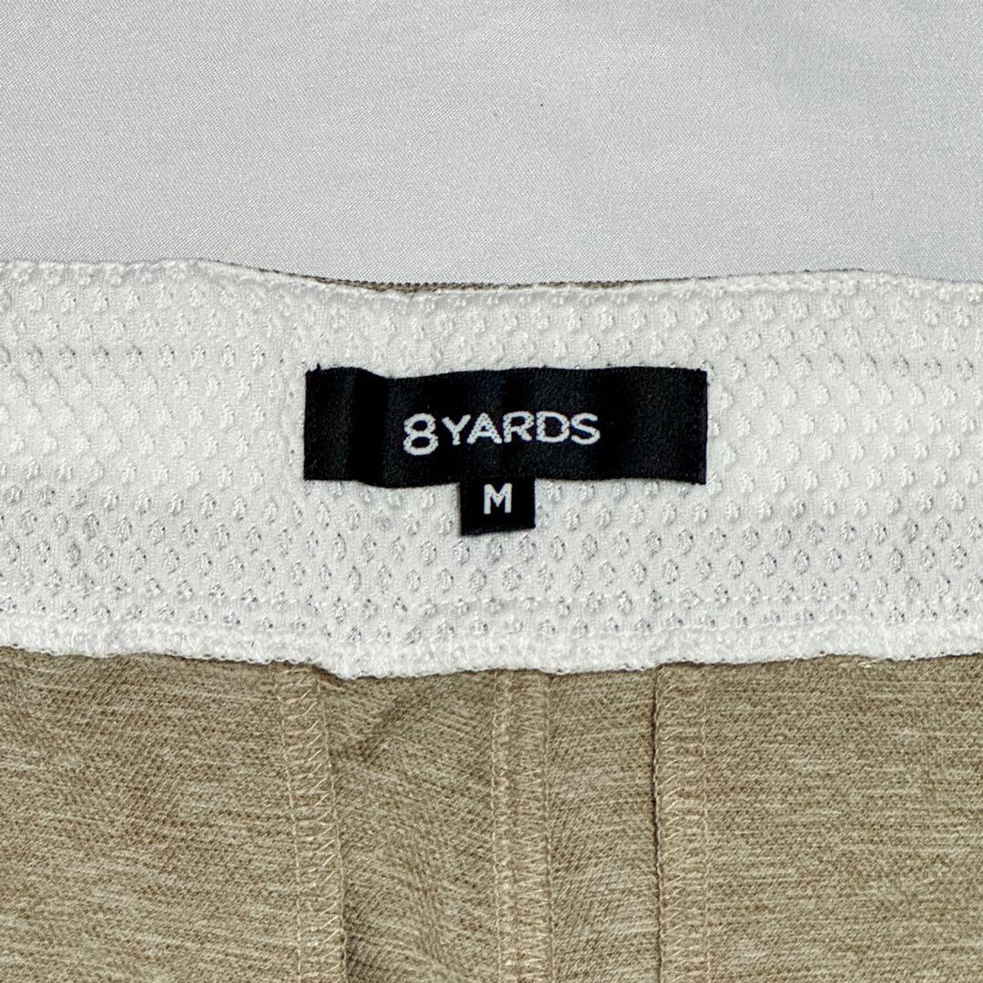 8YARDS ゴルフ ショートパンツカーキ 軽量ストレッチ夏用サイズM ベージュ