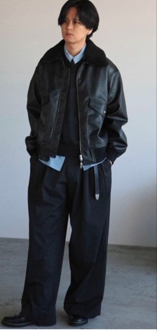 BOA ARTIFICIAL GRAIN FLIGHT BLOUSON　リドム