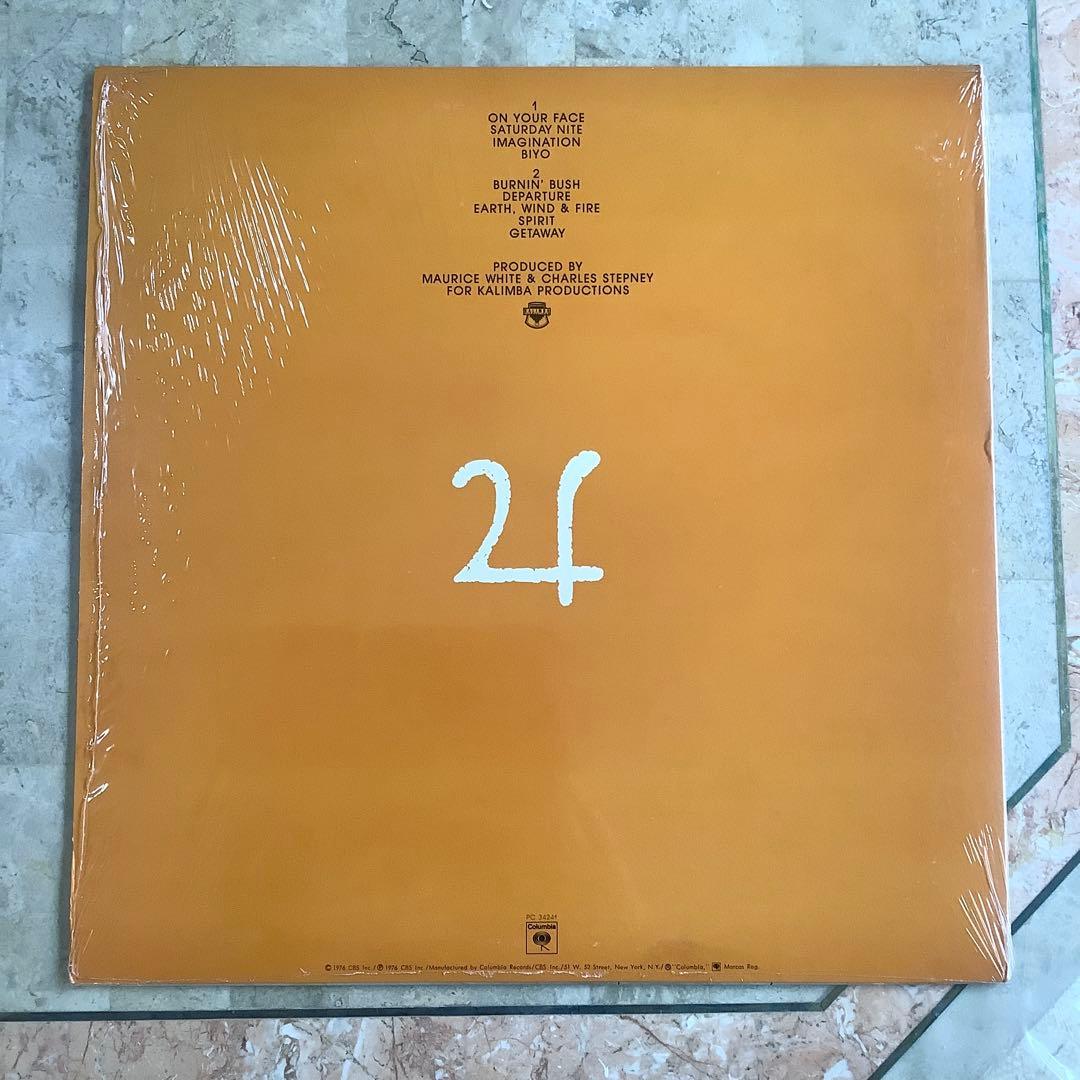 レア新品同様!1976年 USオリジナル アースウィンド&ファイアー Sprit