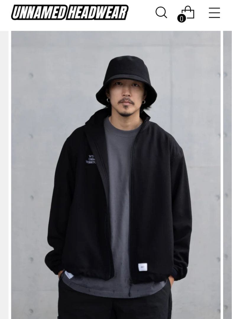 帽子 unnamed headwear MELTON BUCKET HAT