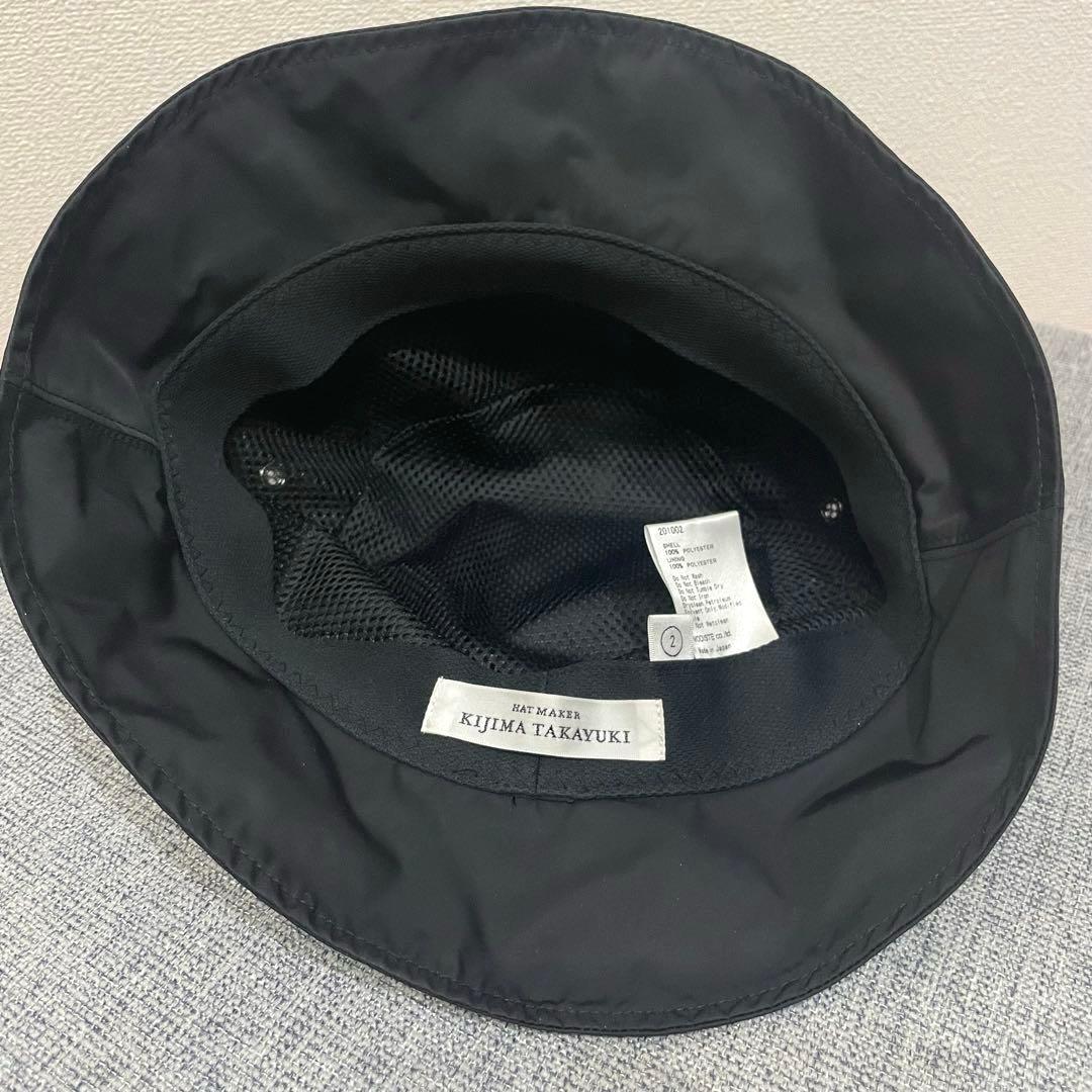 【KIJIMA TAKAYUKI】ポリエステル バケットハット　美品