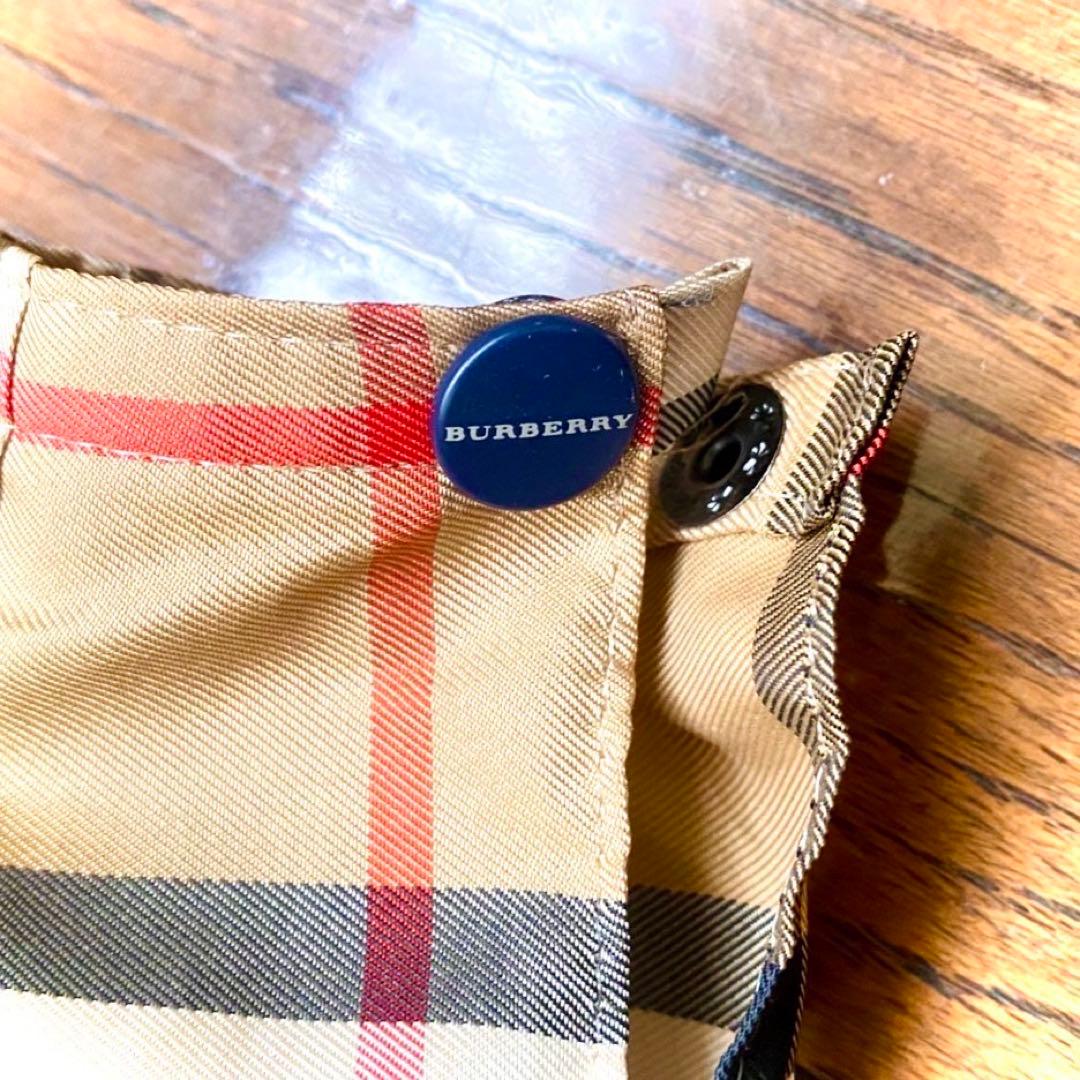 【極美品】BURBERRY バーバリー ノバチェック　折りたたみ傘　傘　雨傘