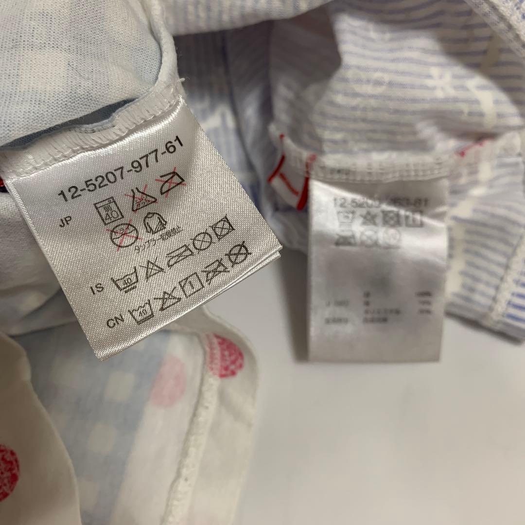 ミキハウス うさこちゃん 半袖Tシャツ デニムパンツ 4点セット 80cm
