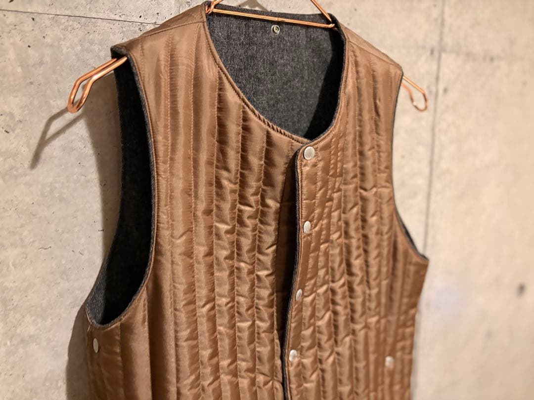 anachronorm アナクロノーム Herringboneリバーシブルベスト