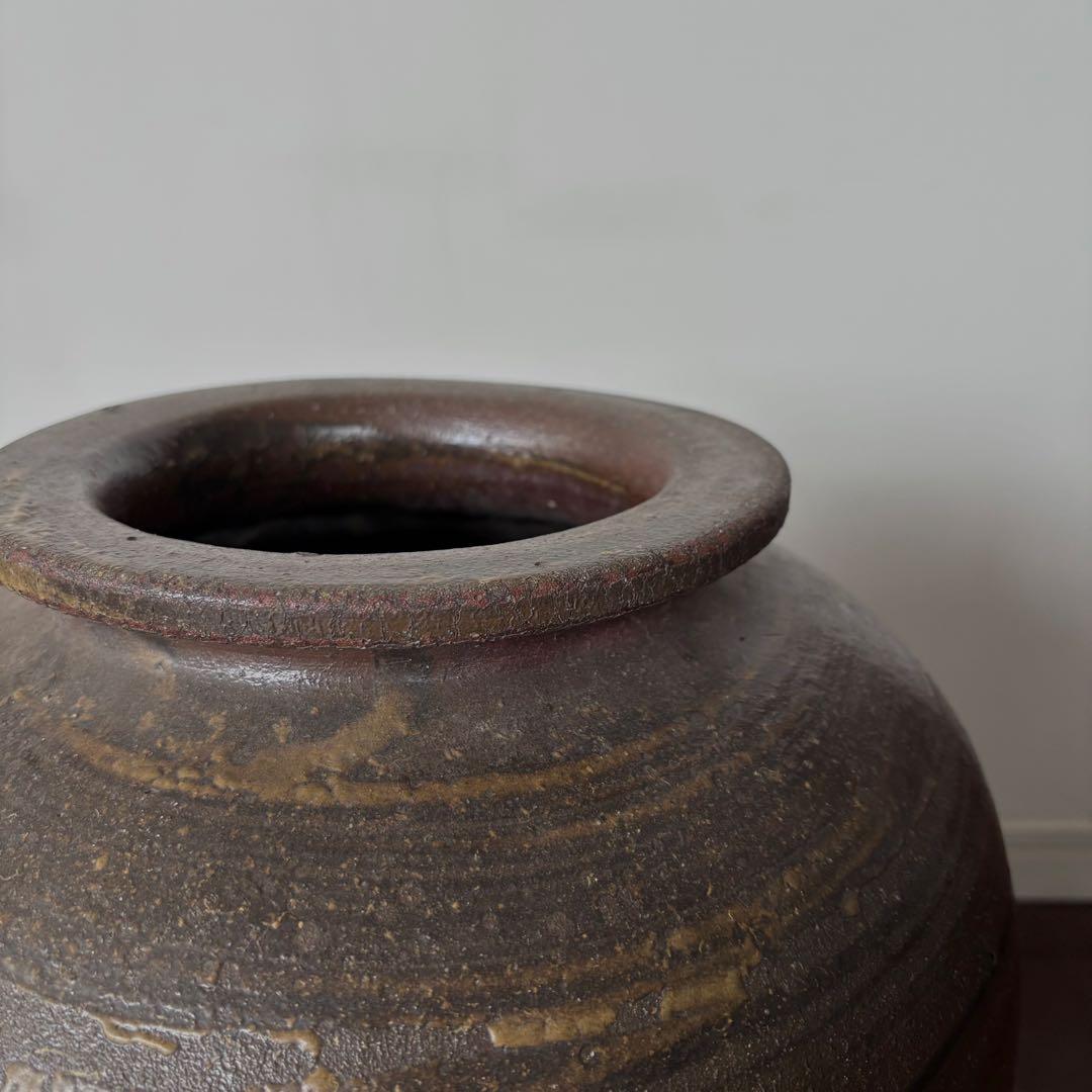 古備前　大壺　高さ40cm 酒壺　骨董　時代物