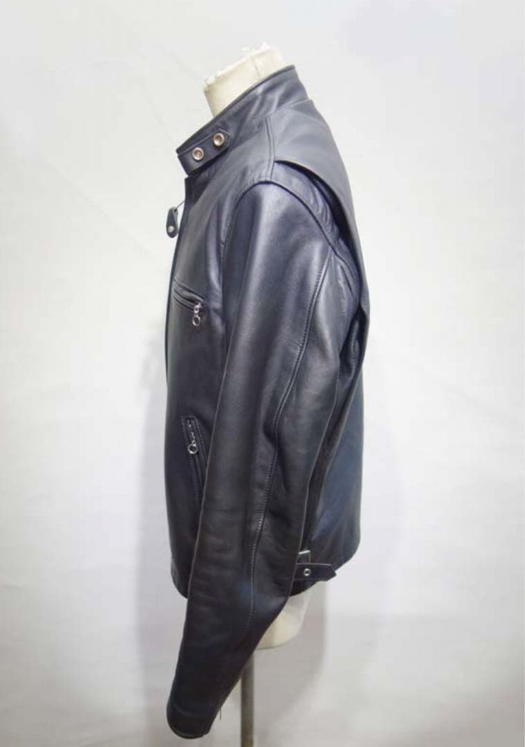 【美品】Schott ショット 641 シングルライダース　黒　ボアライナー付