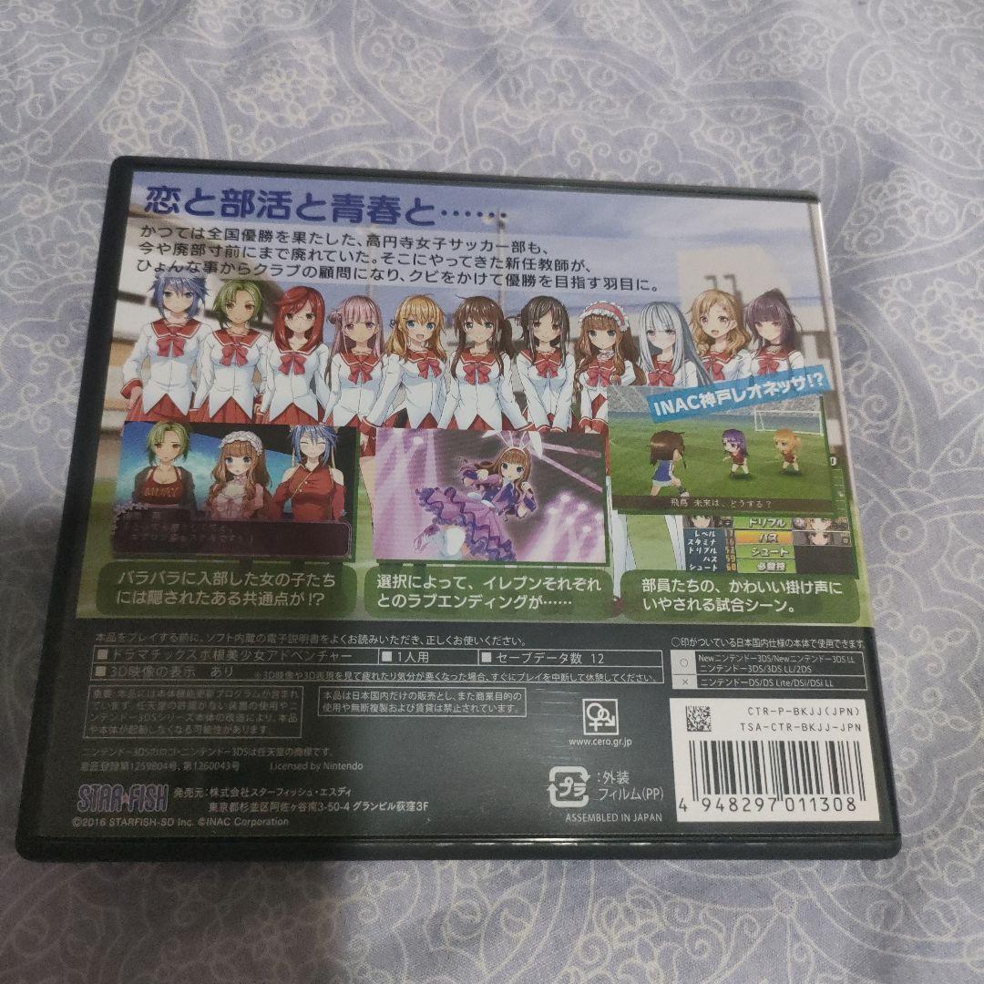 【極美品最安値】高円寺女子サッカー3 ニンテンドー3DS【激レア】