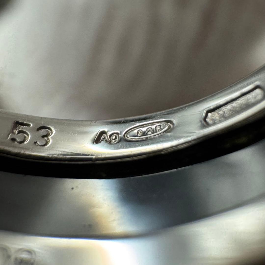 BVLGARI ブルガリ　B-zero 1 ビーゼロ　リング　SV 925 53