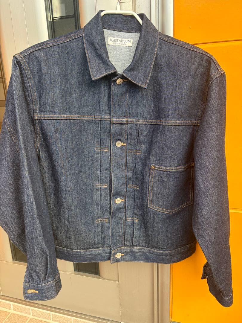 BEAUTY&YOUTH 13.5oz ハイツイスト デニム ジャケット