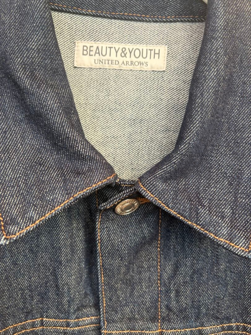 BEAUTY&YOUTH 13.5oz ハイツイスト デニム ジャケット