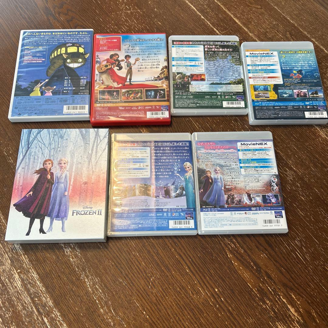 美品ディズニー アニメ DVD Blu-rayセット 6作品