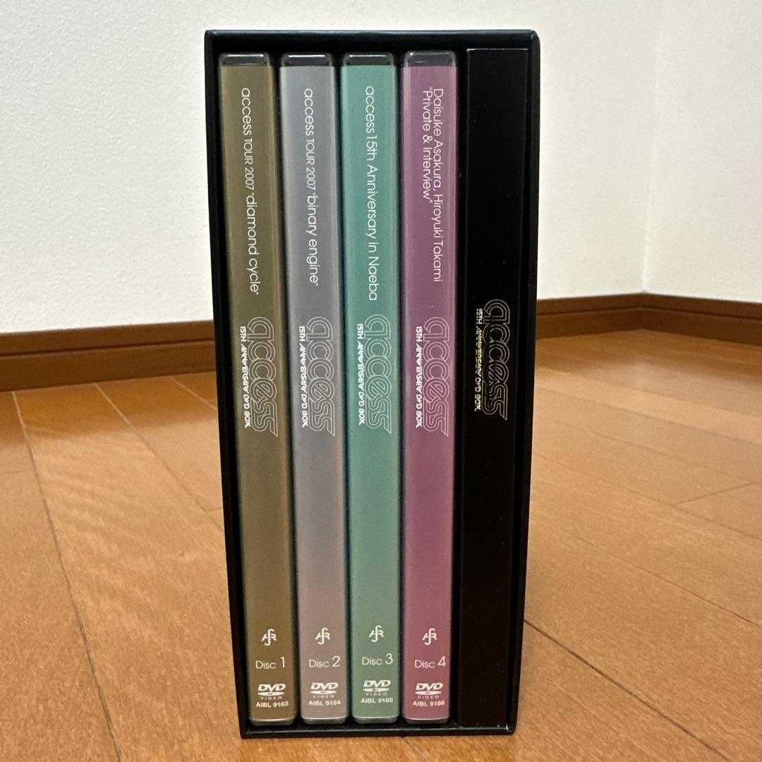 access/15TH ANNIVERSARY DVD-BOX〈完全生産限定盤…