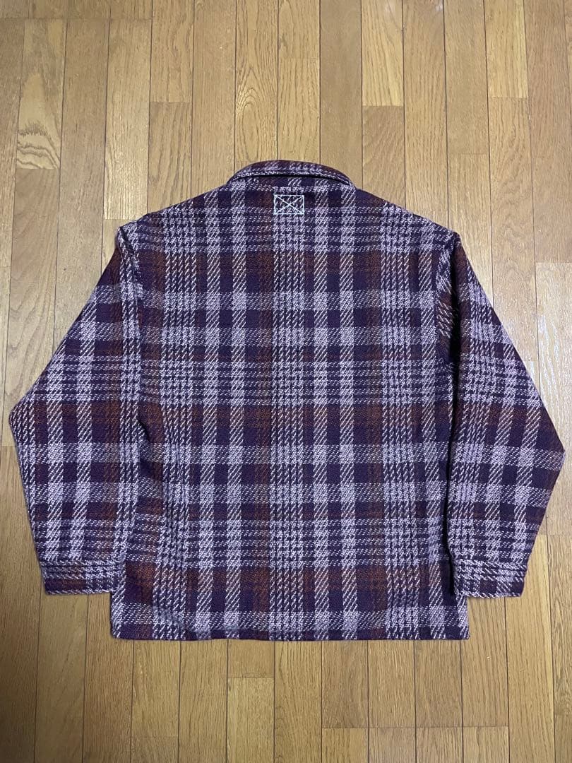 ぴ*様 MLVINCE HUNTING CHECK JACKET Lサイズ