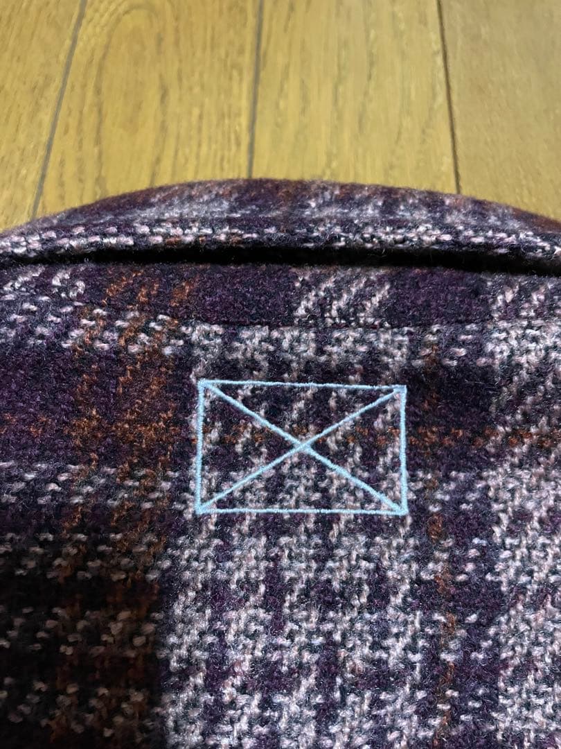 ぴ*様 MLVINCE HUNTING CHECK JACKET Lサイズ