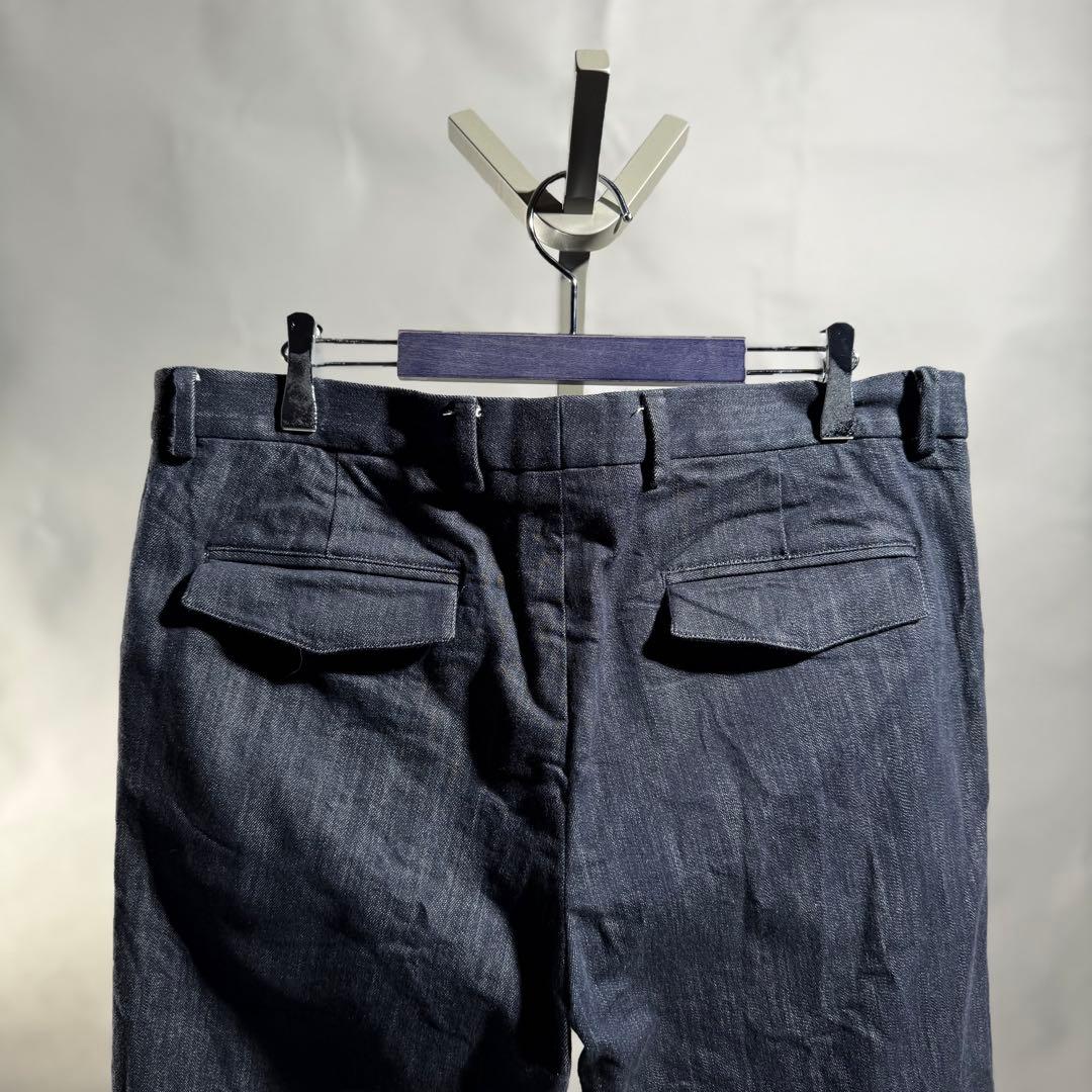 パンツ VALENTINO CROPED DENIM TROUSERS size48
