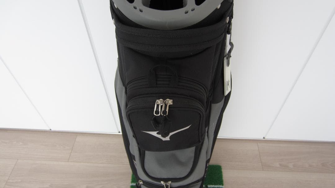 【未使用に近い】MIZUNO キャディバッグ BR-D4c カートバッグ（黒色）