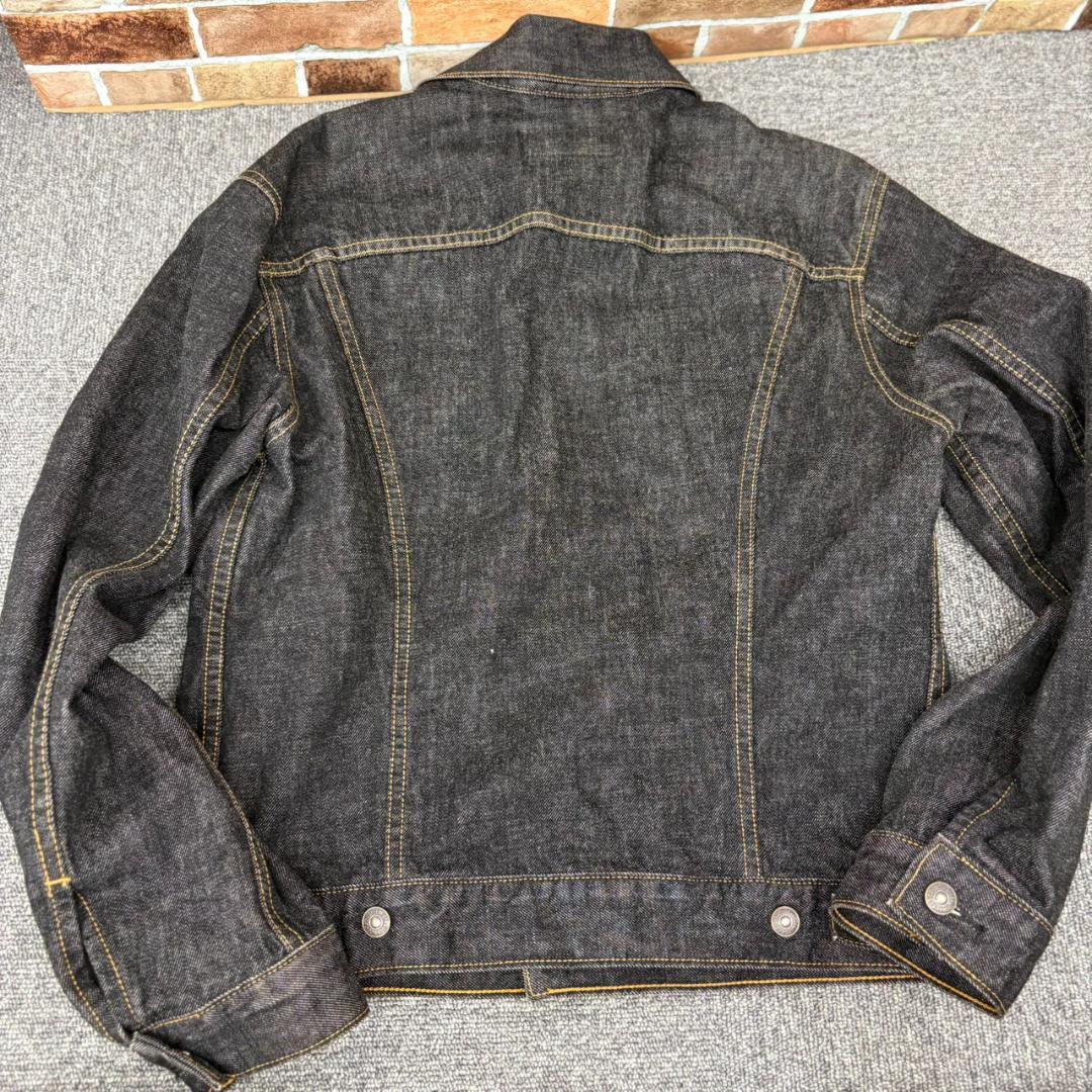 A6.LEVI’S リーバイス 90’ デニムジャケット 古着 ブラック系 L寸