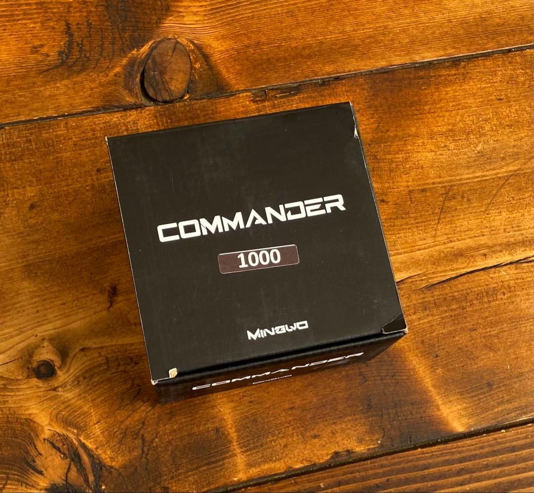 新品未使用　スピニングリール　アジング　トラウト　1000番　シャロースプール