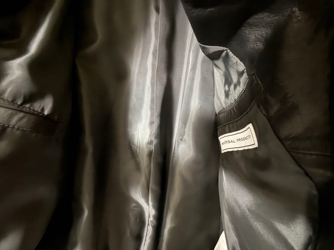 ジャケット・アウター UNIVERSAL PRODUCTS LEATHER BROUSON 25ss