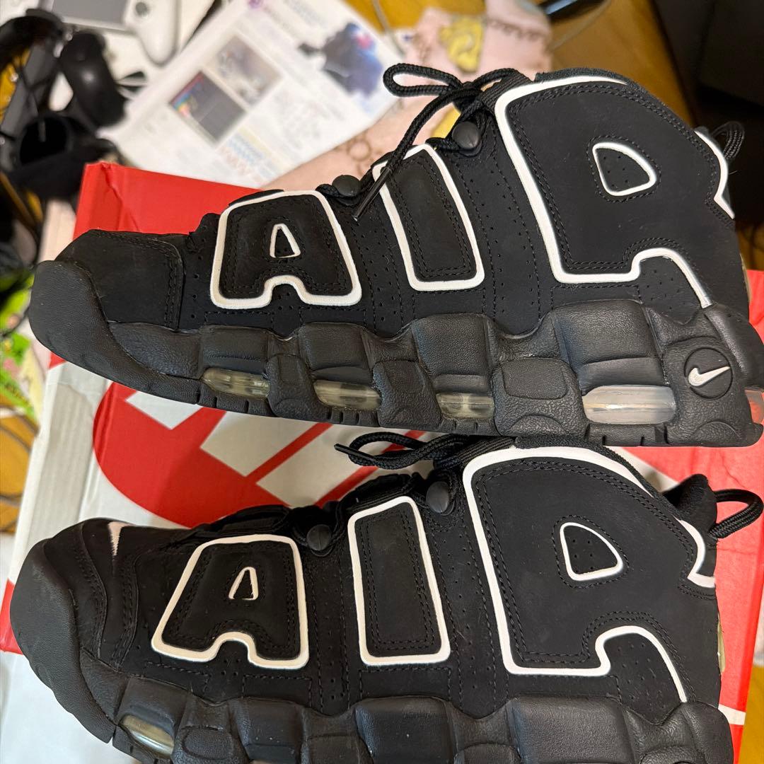 Nike Air ナイキ モアアップテンポ　ブラック/ホワイト