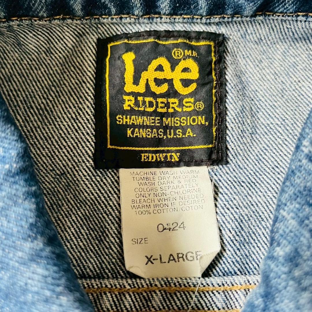 90’s 日本製 LEE 101-J 復刻 デニムジャケット 0424 XL