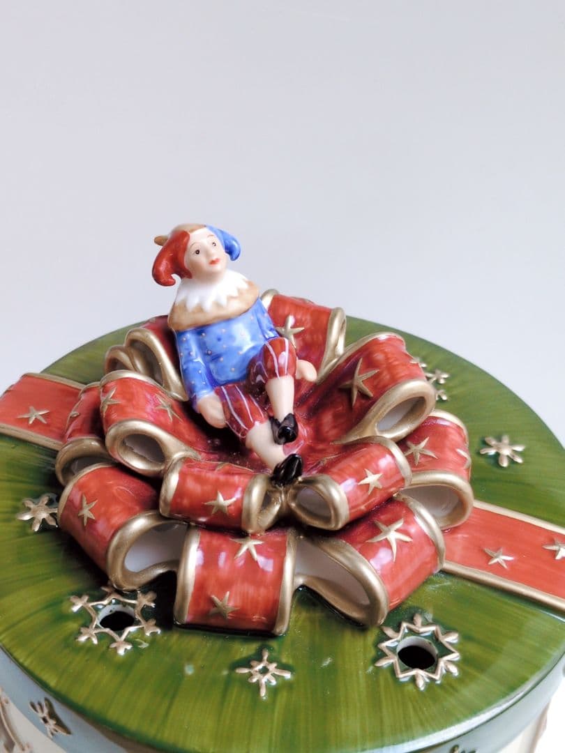希少品✩ビレロイ&ボッホ　クリスマス　ミュージカルギフトキャンドルボックス