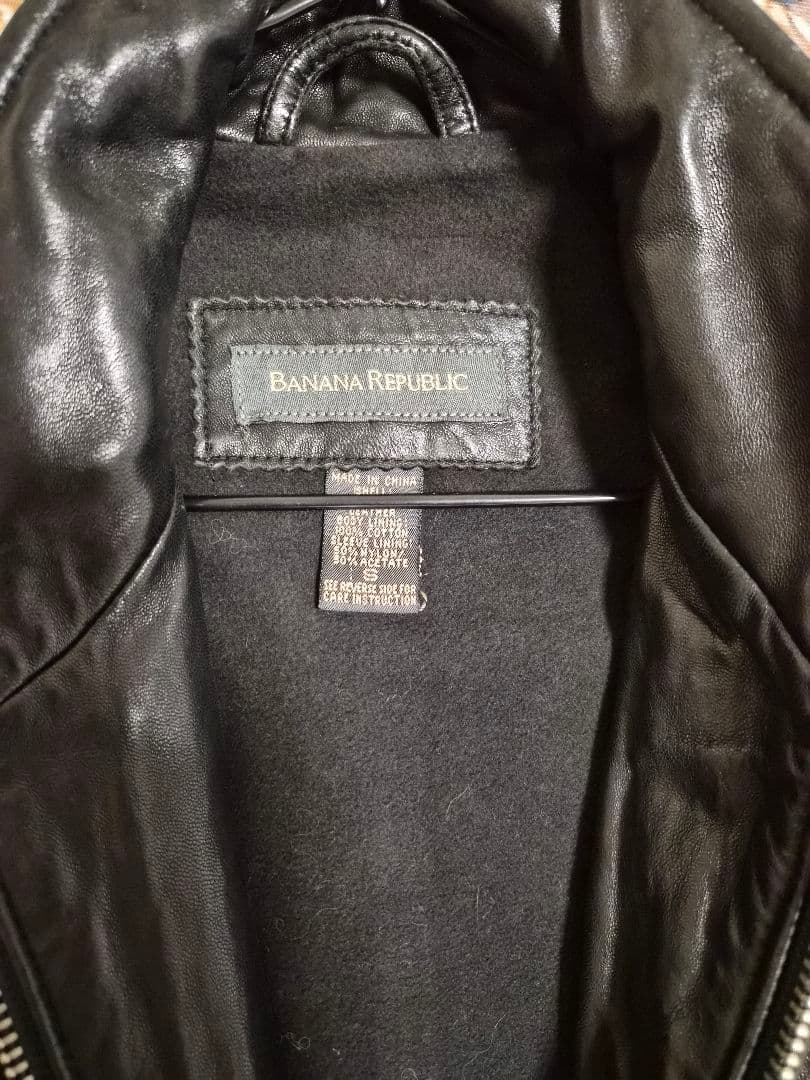 ジャケット・アウター 90s-00s BANANA REPUBLIC leather jacket