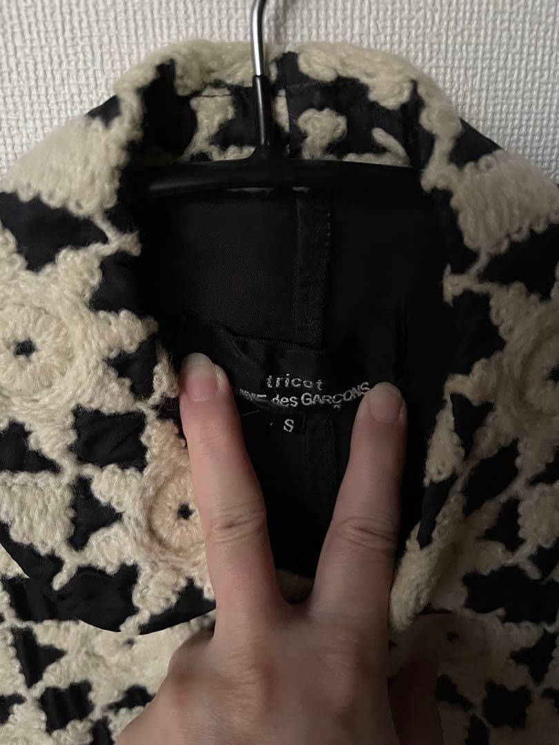 Comme des Garçons 花柄刺繍ロングワンピースSサイズ