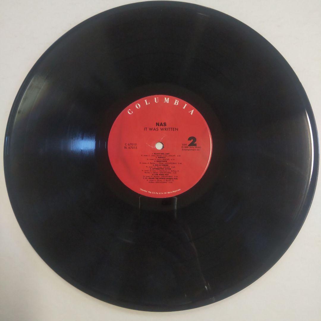 歴史的名盤 Nas / It Was Written LP レコード US