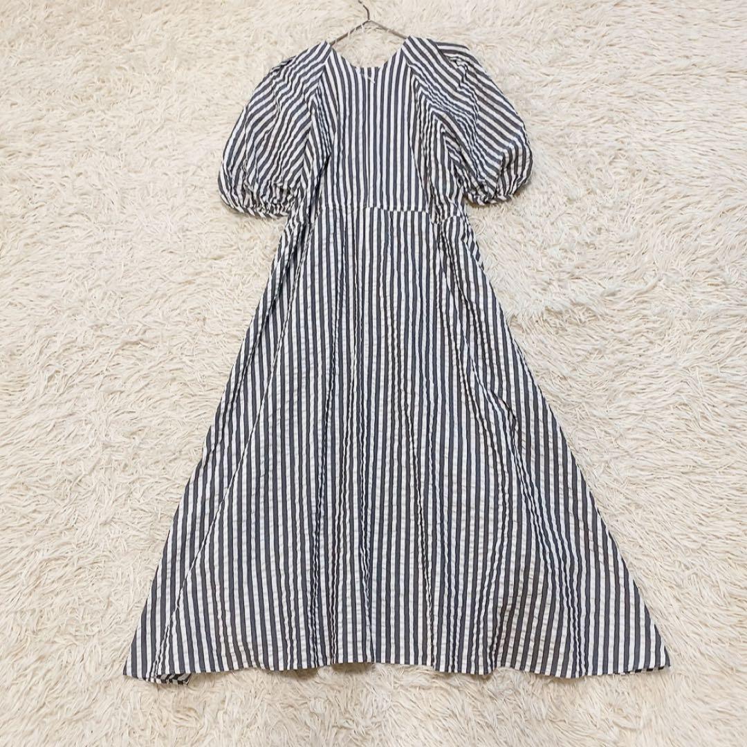 【美品】イエナ サッカーデザインワンピース ロング 近年 大人気 2.5万