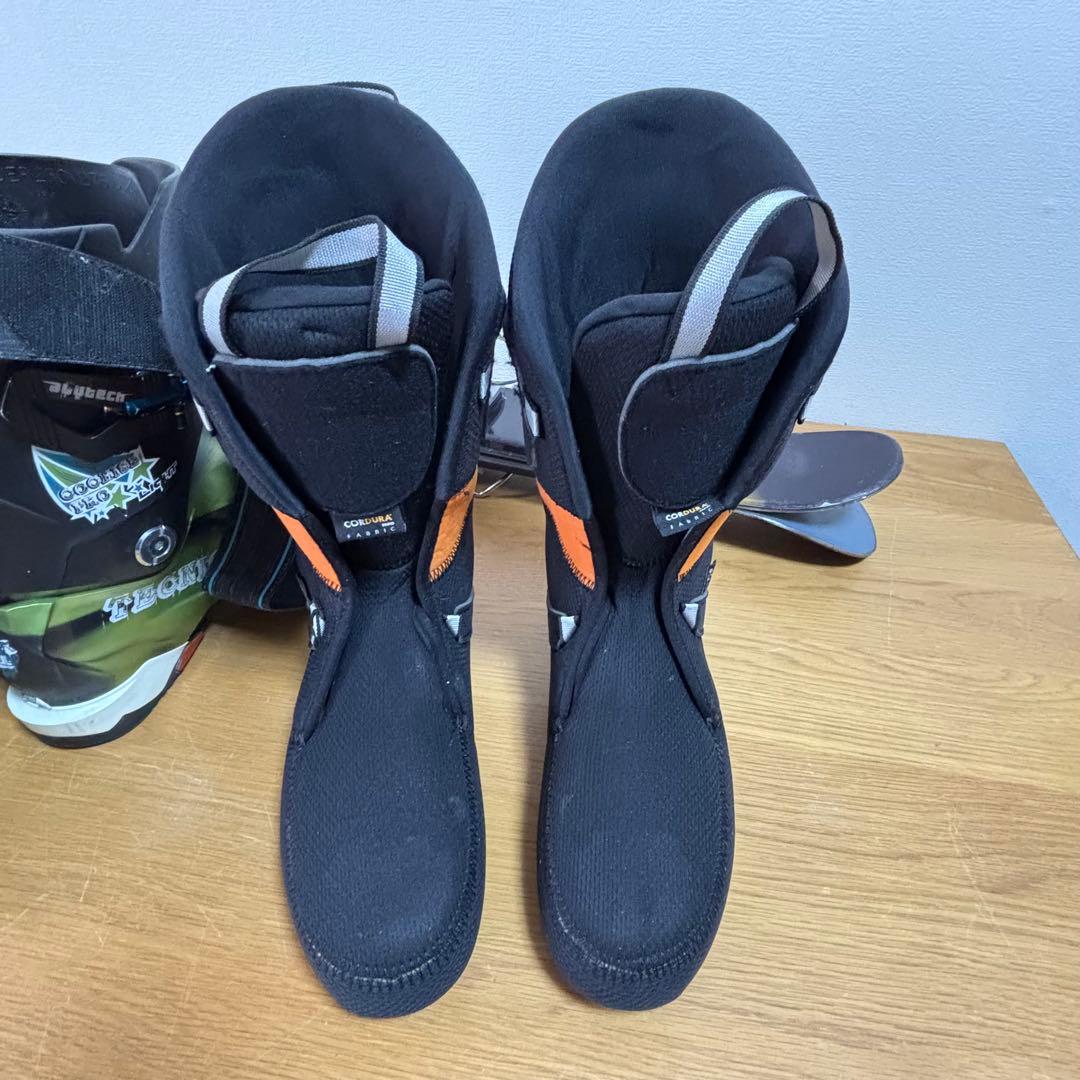 メンズ　ショートスキー　ファンスキーセット　Tecnica 26-26.5cm