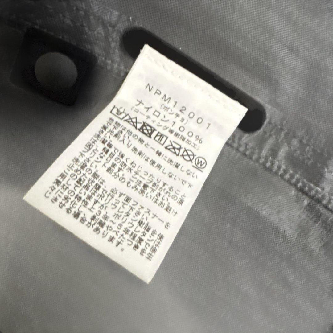 ノースフェイス　NPM12001 黒　SM マタニティレインコート ポンチョ