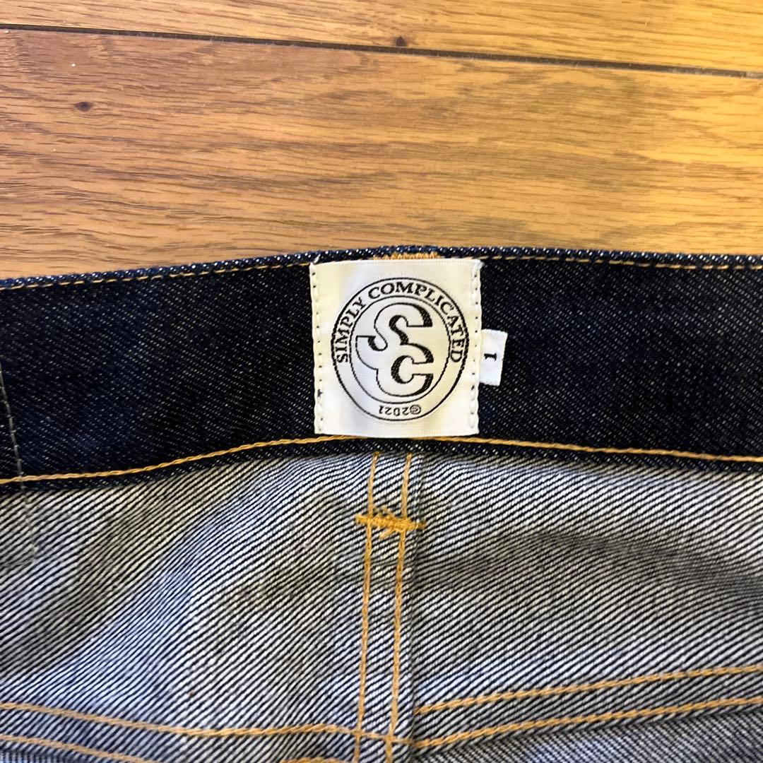 田*中様 simply complicated boyfriend jeans