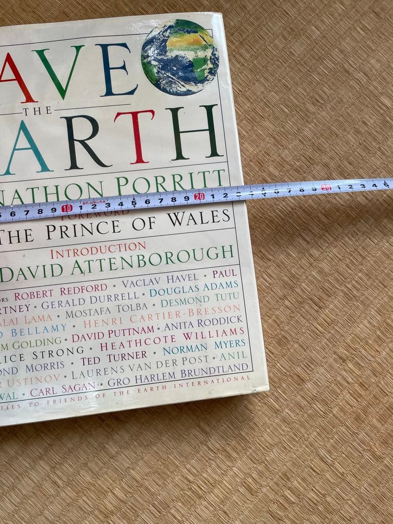 貴重！Save the Earth 地球を救え　ジョナサン・ポリット　洋書