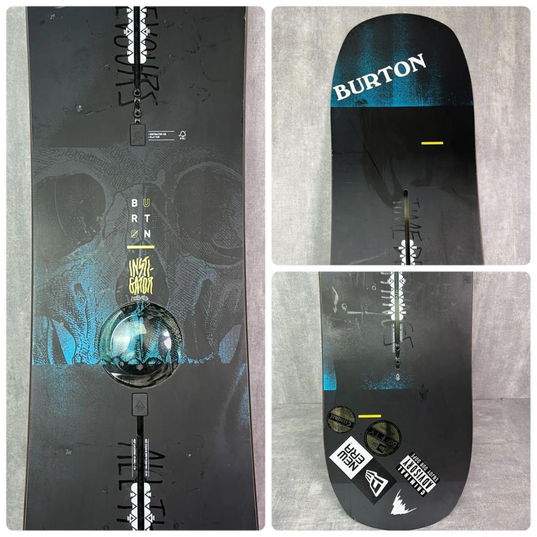 バートン INSTIGATOR 155cm メンズ スノーボード 3点セット