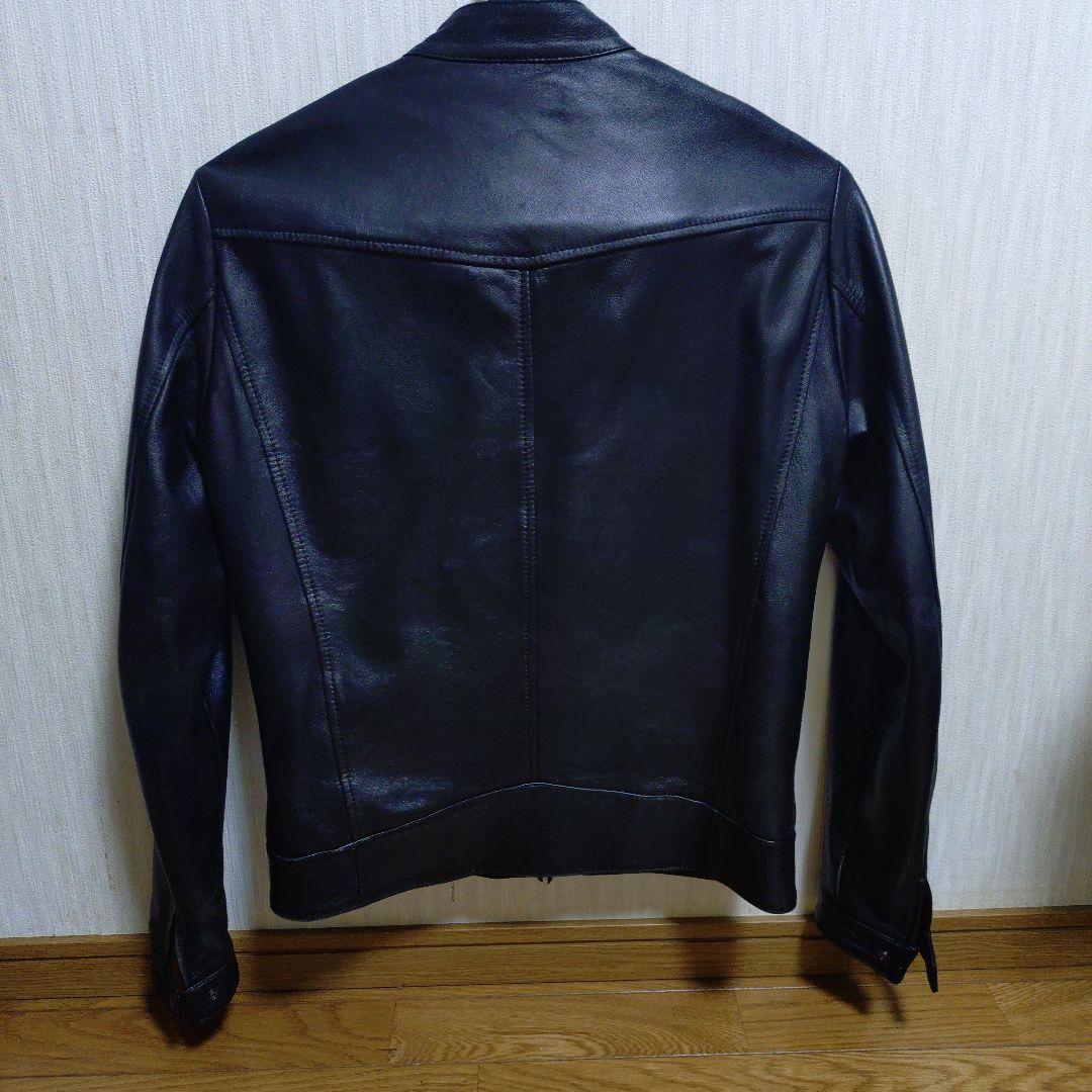 REPLAY(リプレイ)ラムレザー ライダースジャケット　サイズS