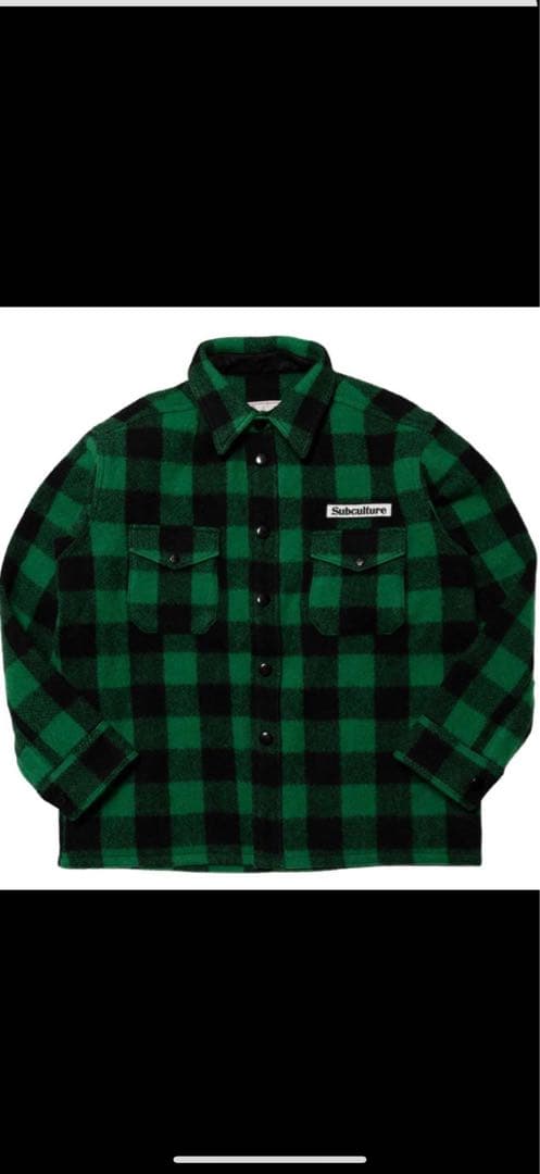 新品未使用・未開封SUBCULTURE BUFFALO CHECK JACKET