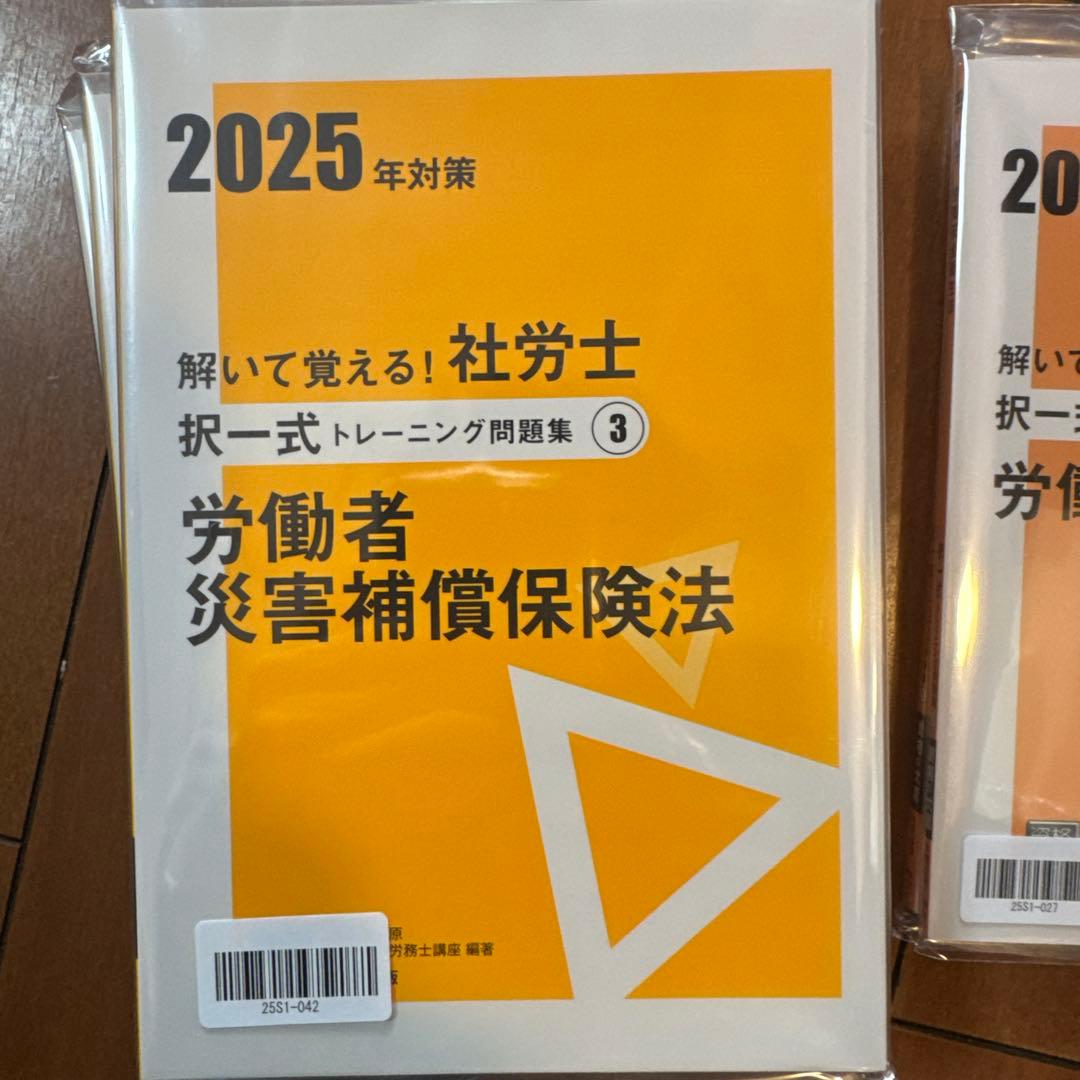 社労士24 【2025年度版　新品　択一式問題集　全10冊】