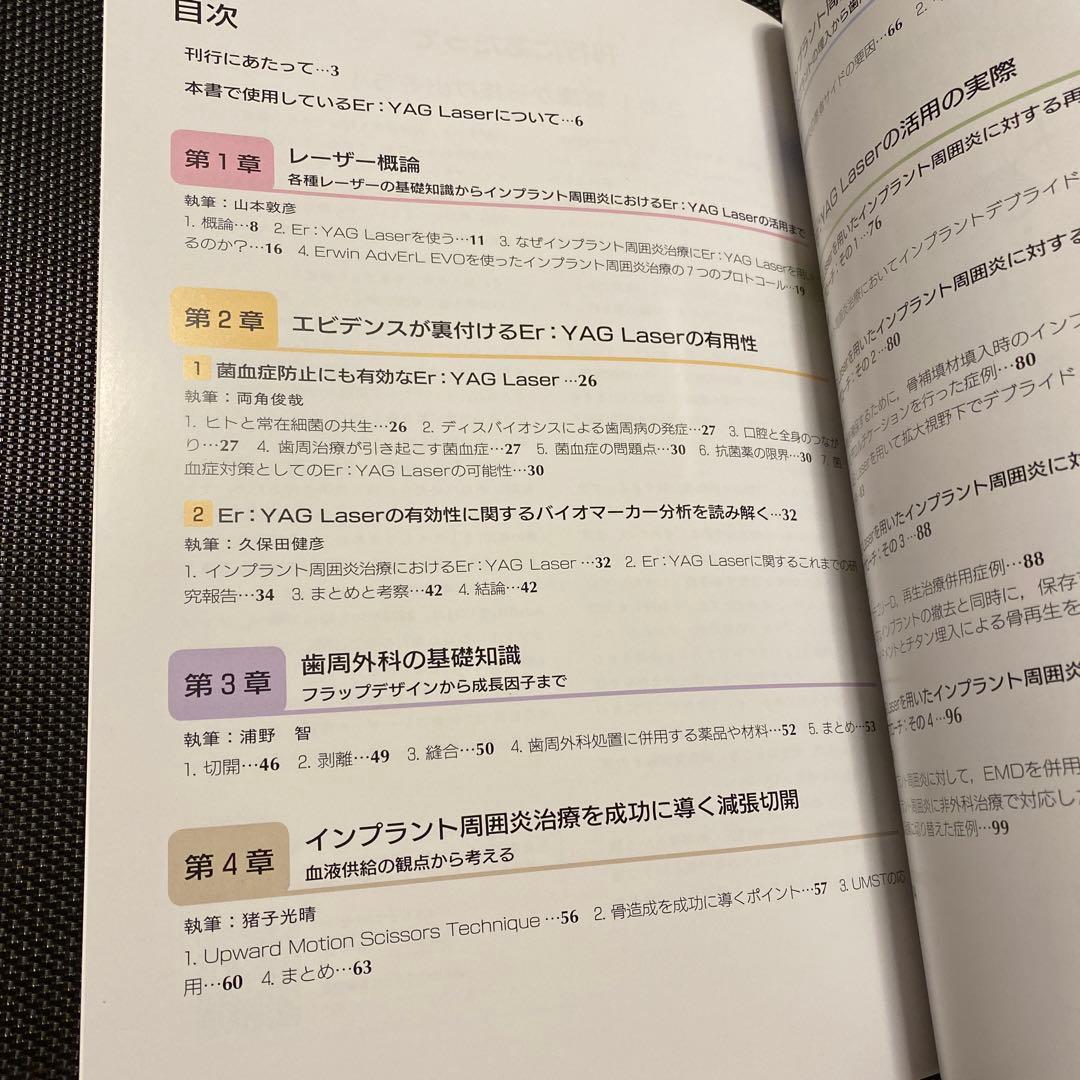 クインテッセンス インプラント周囲円はEr:YAG Laserでこう治す！
