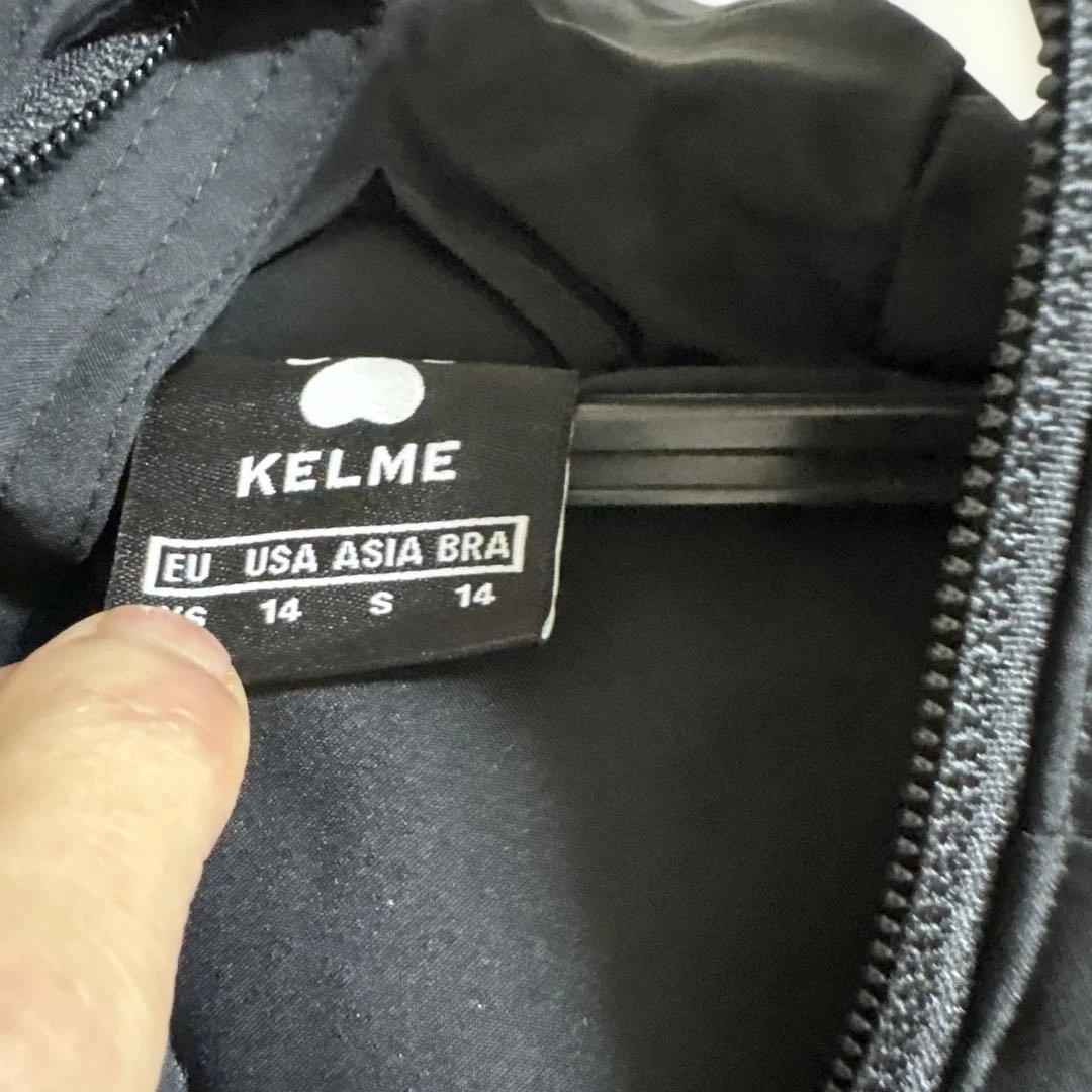 新品✨ケルメ　KELME 中綿　ベンチコート　ロングコート　Sサイズ　ブラック