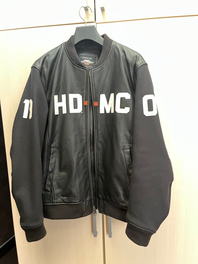 T*N様 Harley-Davidson HD-MC異素材ミックス・ボンバージャ