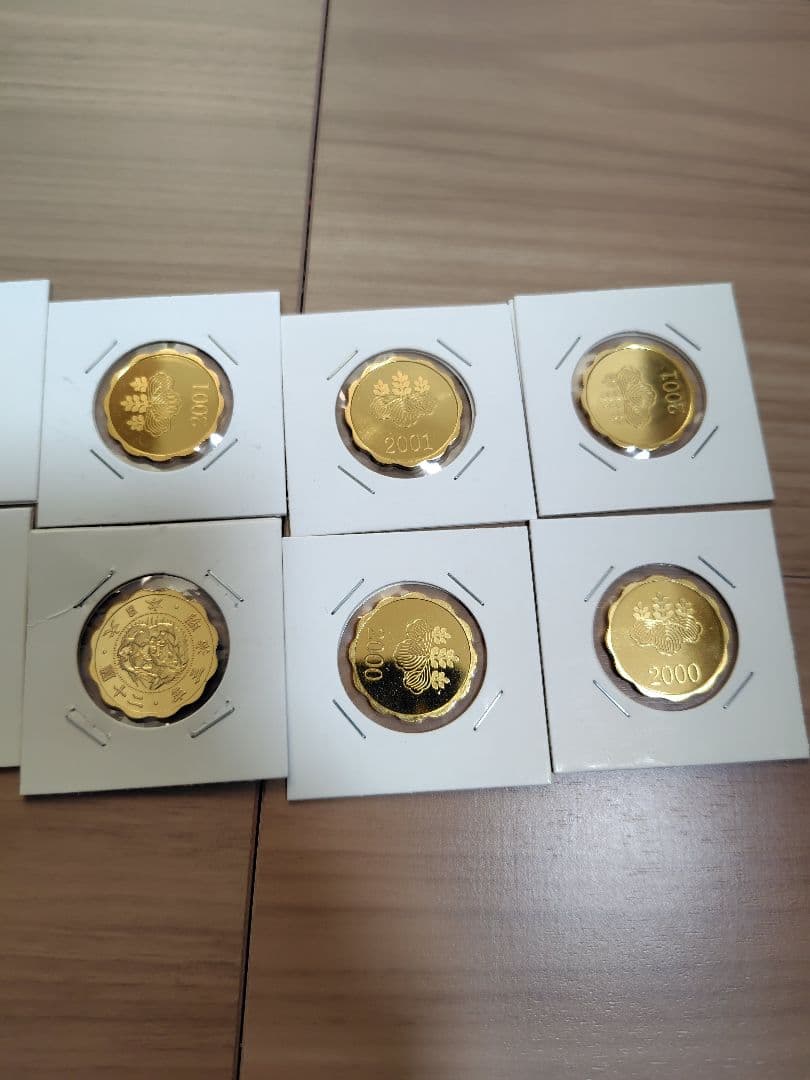 造幣局　純銀　年板　10枚　約70g